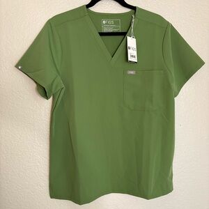 Figs Catarina One Pocket Top Fern